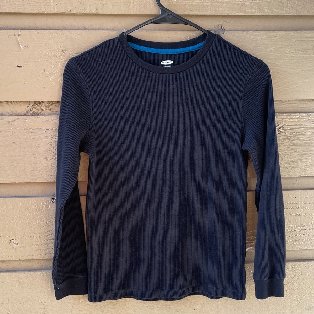 Three Old Navy Thermal-Knit Long Sleeve Shirts